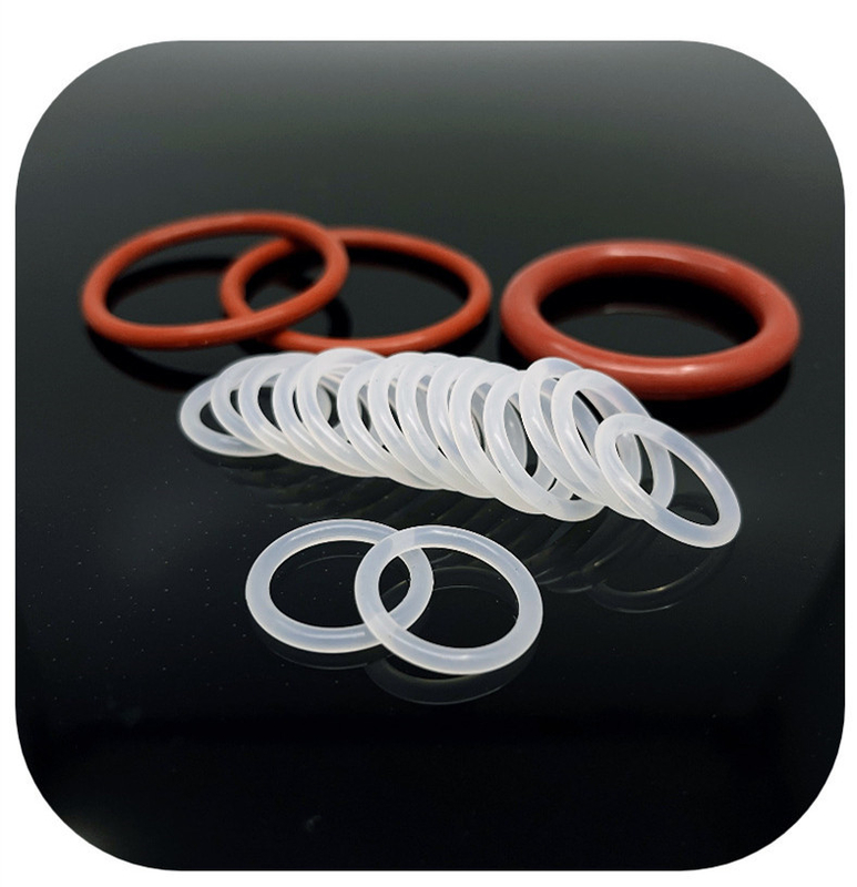 NBR HNBR FKM EPDM CR Σιλικόνη PU Σφραγίδες O-ring για προσαρμοσμένες εφαρμογές τροφίμων
