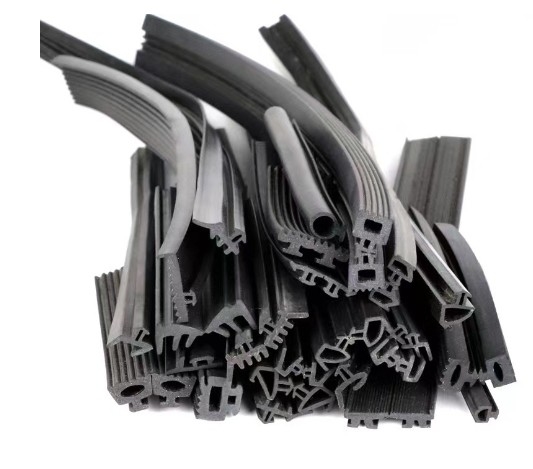 Προσαρμοσμένο μέγεθος D-Type EPDM Foam Adhesive Door Seal Strip Anti-Dust Rubber για πόρτες παραθύρων