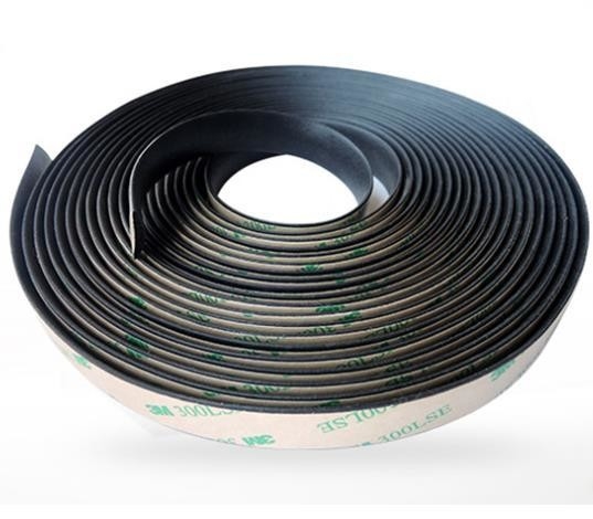 Προσαρμοσμένο μέγεθος D-Type EPDM Foam Adhesive Door Seal Strip Anti-Dust Rubber για πόρτες παραθύρων