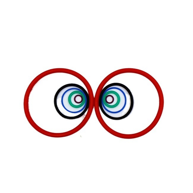 Πυκνωμένα O-Rings από πυριτικό πυρίτιο από PTFE FEP από FMK Seals, ιδανικά για σκληρότητα 20-90 Shore A
