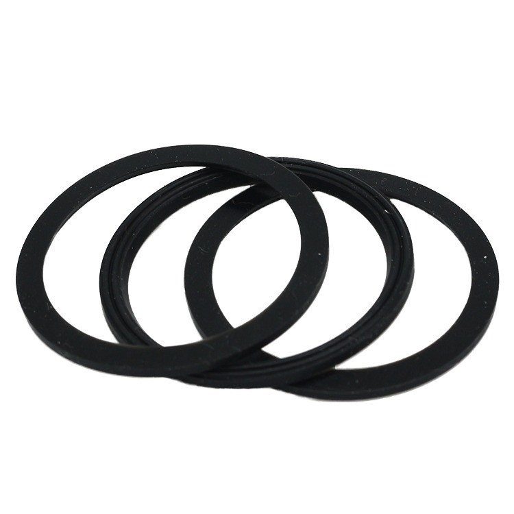 OEM/ODM EPDM από καουτσούκ FKM SBR NR Στρογγυλό, απλό, λεπτό, επίπεδο πλυντήριο συμπιεστών με πλήρη επιθεώρηση CE