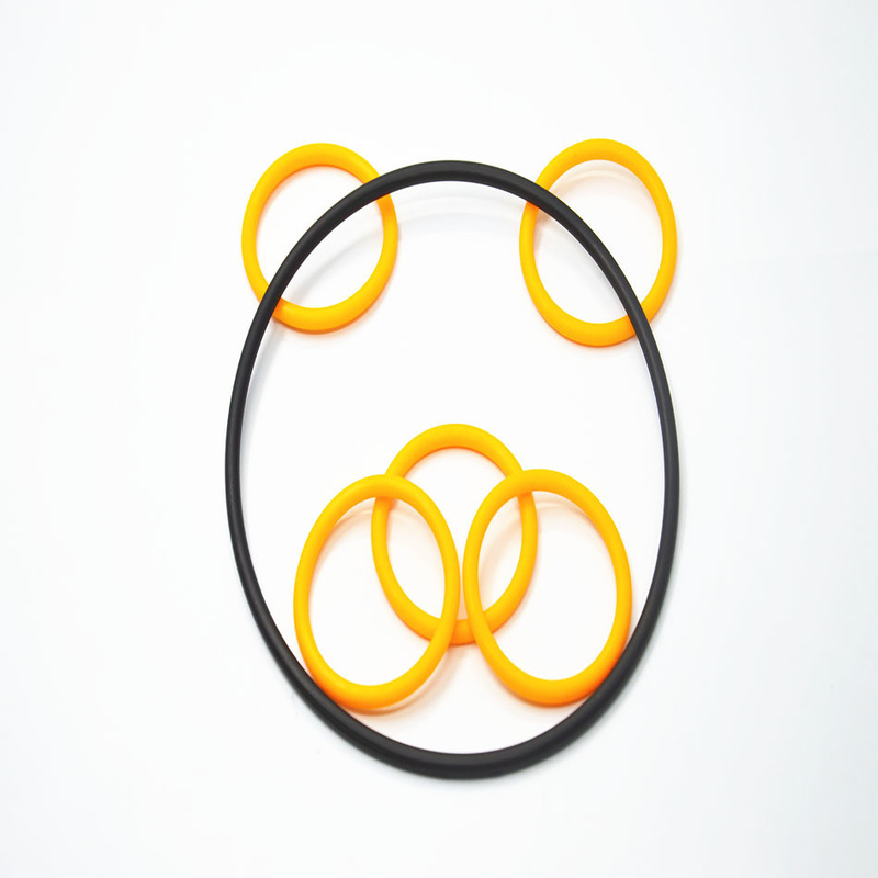 Προσαρμοσμένα Clear NBR EPDM FKM Silicone O Ring Soft Silicone Gasket Seals για το AEM