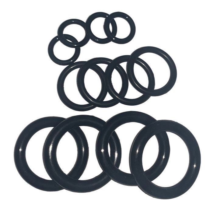 Τριτογενείς NBR EPDM FKM O-Rings από καουτσούκ για σφράγιση σε διαφορετικά χρώματα και μεγέθη