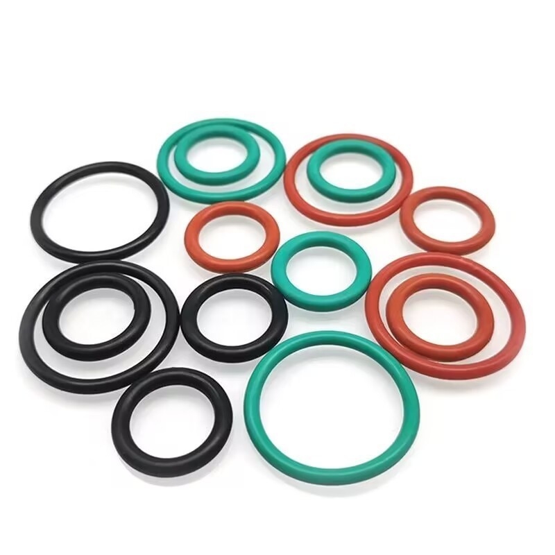 Τριτογενείς NBR EPDM FKM O-Rings από καουτσούκ για σφράγιση σε διαφορετικά χρώματα και μεγέθη