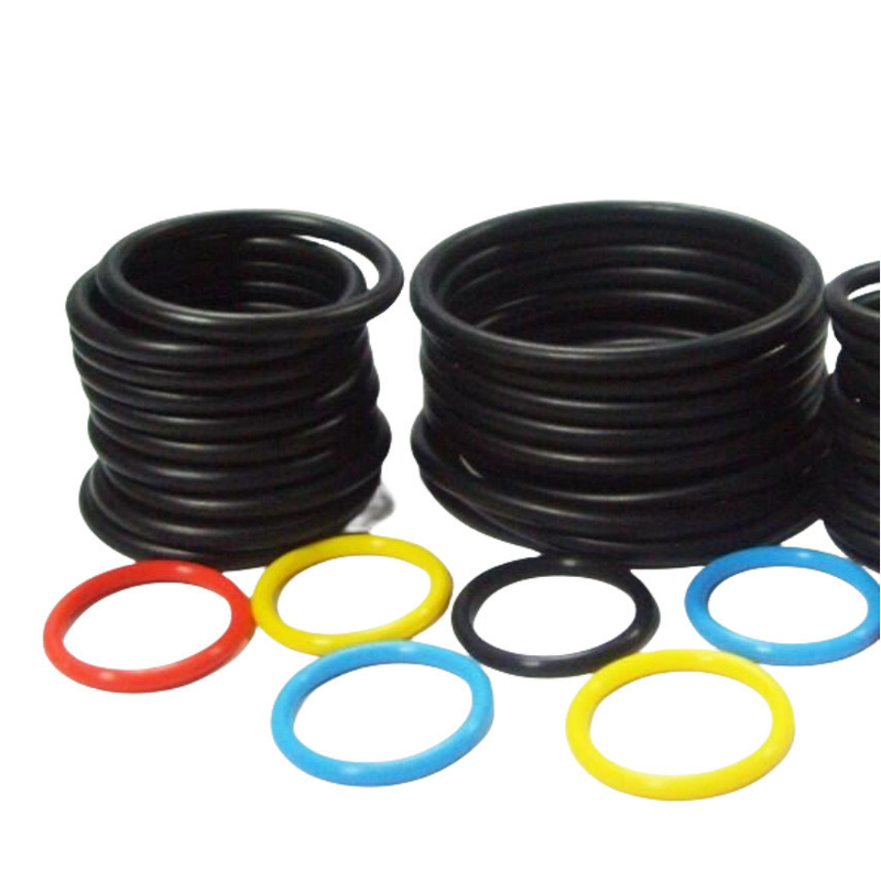Τριτογενείς NBR EPDM FKM O-Rings από καουτσούκ για σφράγιση σε διαφορετικά χρώματα και μεγέθη