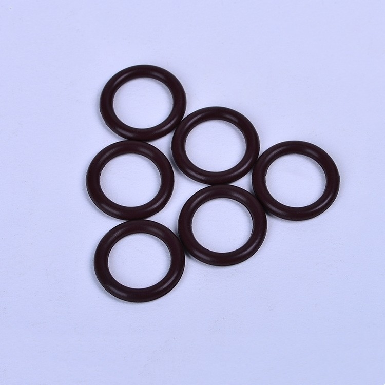 Εγγυημένο πιστοποιητικό REACH Προσαρμοσμένο O-ring σε σιλικόνη σε κόκκινο και μαύρο με θερμοανθεκτικές σφραγίδες