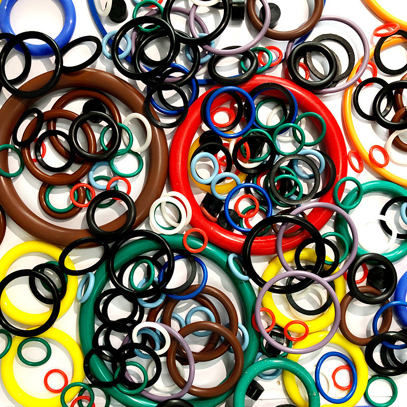 Προσαρμοσμένο χρώμα ORK καουτσούκ O-ring NBR FKM EPDM Σιλικόνη σφραγίδα για βέλτιστη απόδοση