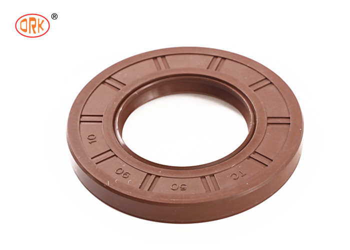 IATF SGS Πυροσβεστική ελαστική σφραγίδα Custom Brown O Ring ελαστική σφραγίδα TC 90 Shore A