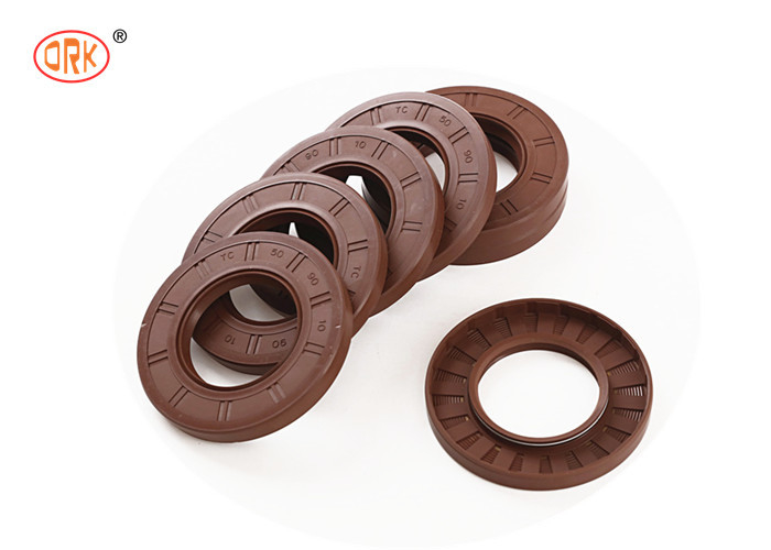 IATF SGS Πυροσβεστική ελαστική σφραγίδα Custom Brown O Ring ελαστική σφραγίδα TC 90 Shore A