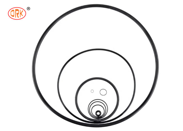 Πιστοποιημένο REACH ROHS για τα τρόφιμα Σιλικόνη O-Ring Σφραγιστική Σφραγίδα σε μαύρο NBR HNBR EPDM FKM