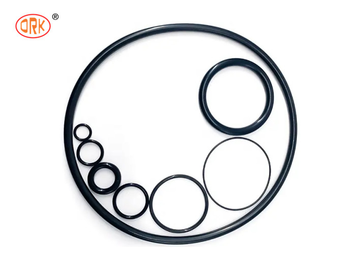 Πιστοποιημένο REACH ROHS για τα τρόφιμα Σιλικόνη O-Ring Σφραγιστική Σφραγίδα σε μαύρο NBR HNBR EPDM FKM