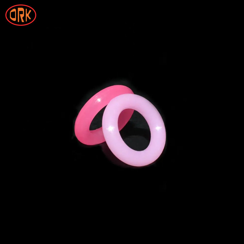 Μίνι ελαστική σφραγίδα σιλικόνης NBR VMQ HNBR EPDM FKM O Ring Seal Προσαρμοσμένο χρώμα