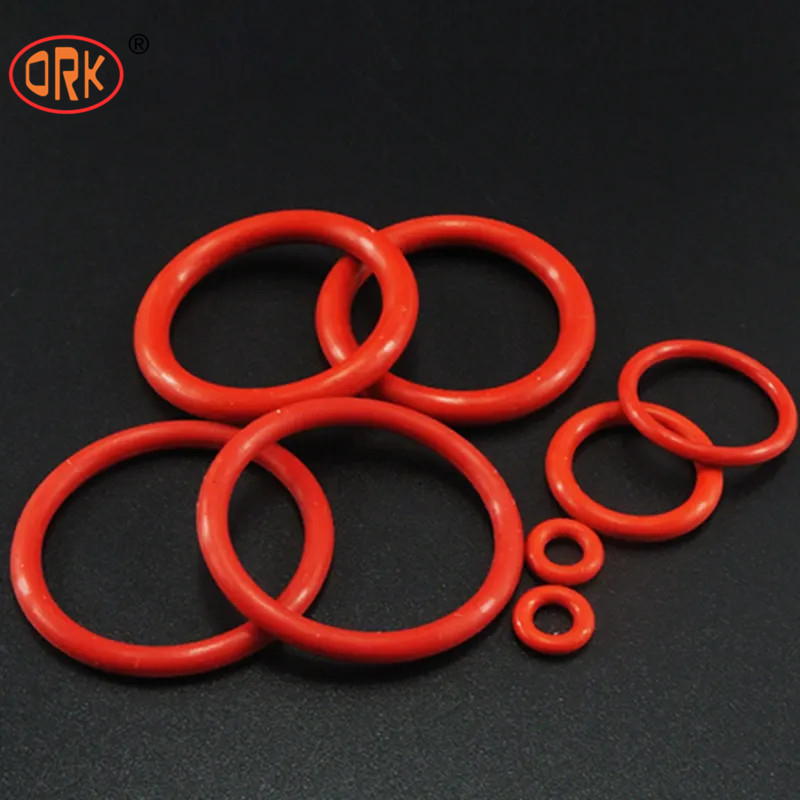 Μίνι ελαστική σφραγίδα σιλικόνης NBR VMQ HNBR EPDM FKM O Ring Seal Προσαρμοσμένο χρώμα