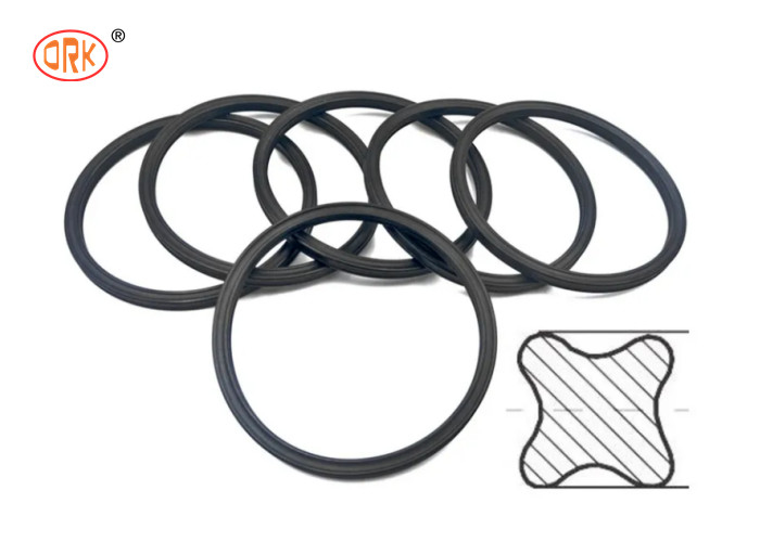 Προσαρμοσμένα X RINGS Ροταριακή αντλία ελαστική σφραγίδα EPDM νιτρίλιο σιλικόνη ελαστικό τετραγώνιο δαχτυλίδι σφραγίδα